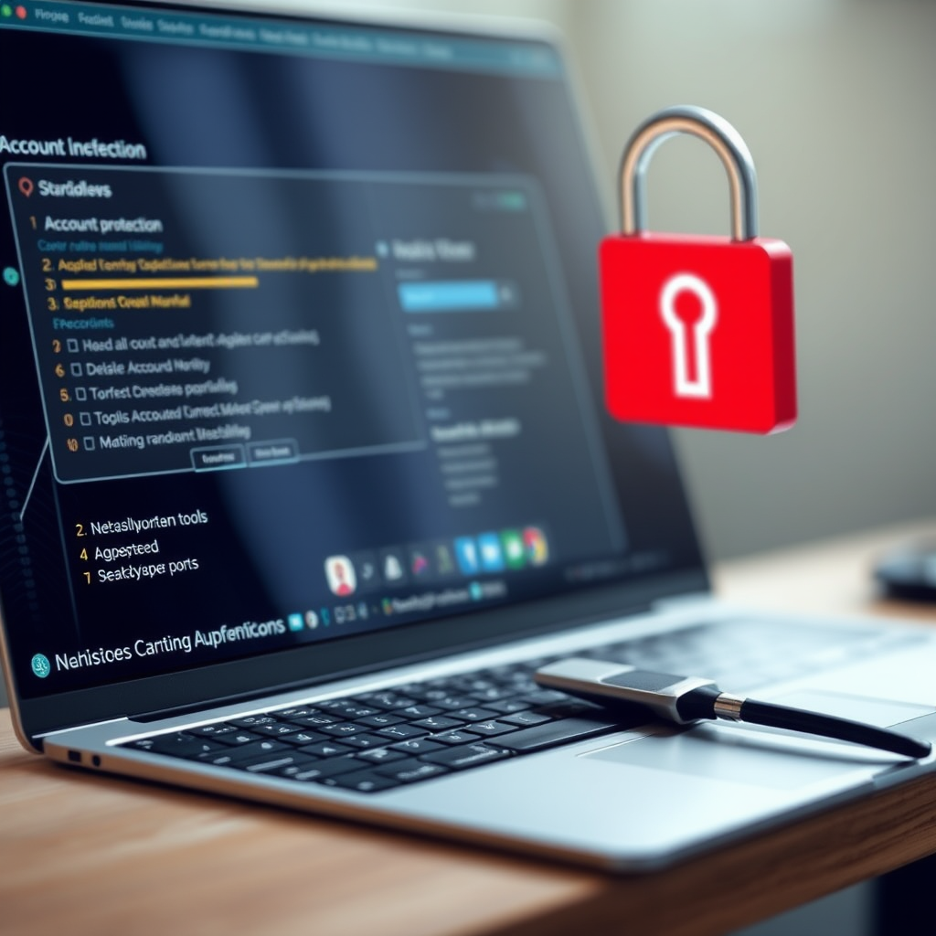 Bezpečnostní rozhraní s pokročilými funkcemi pro ochranu účtů a kryptografickými nástroji